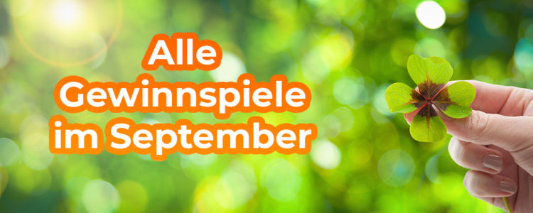 Gewinnspiele im September