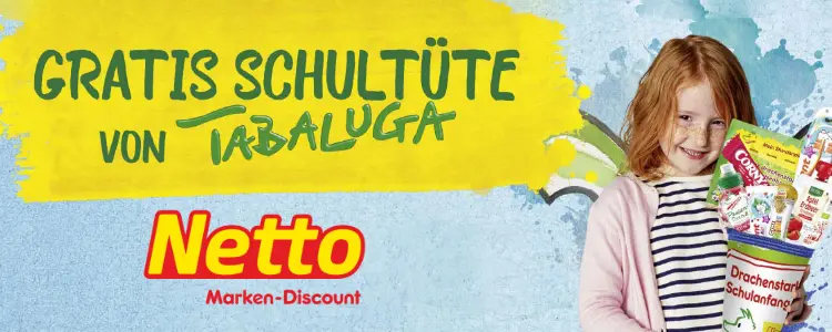 Tabaluga Schultüte bei Netto