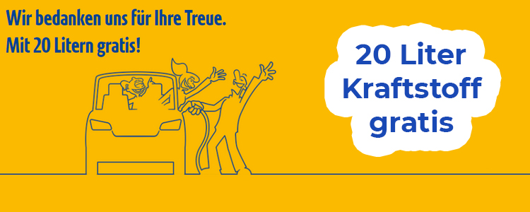 Gratis tanken bei Jet