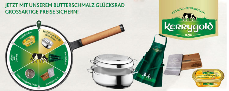 Glücksrad von Kerrygold