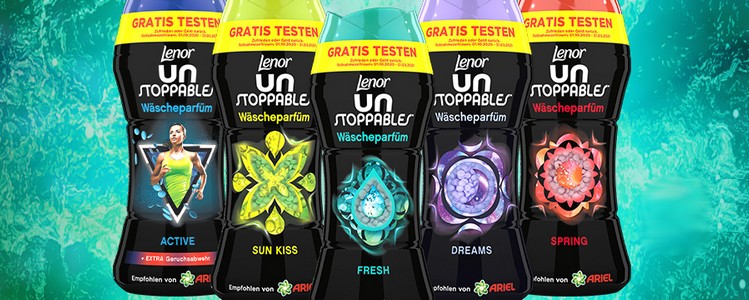 Wäscheparfum von Lenor gratis testen