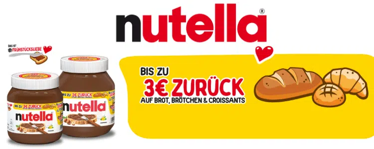 Nutella Geld-zurück-Aktion