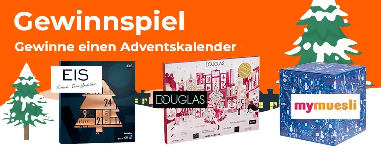 Gewinne im November bei Kostenlos.de