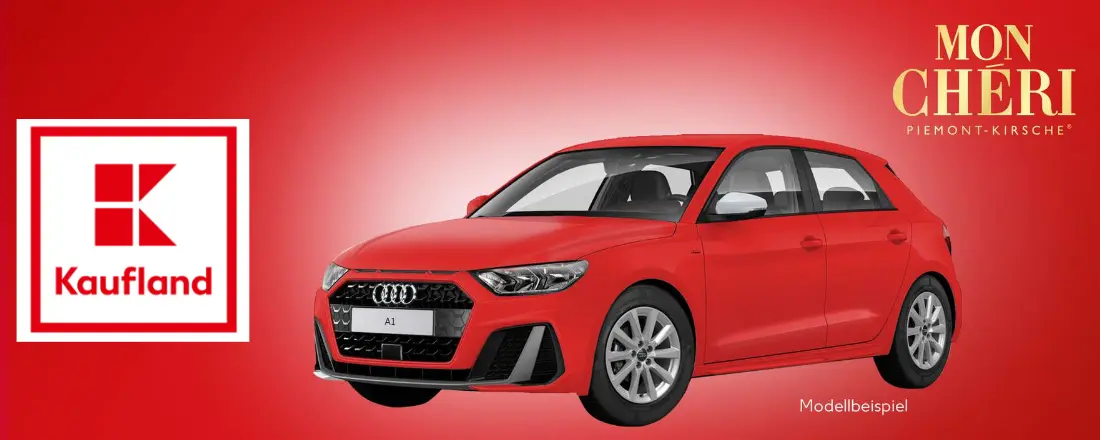 Audi A1 bei Kaufland gewinnen