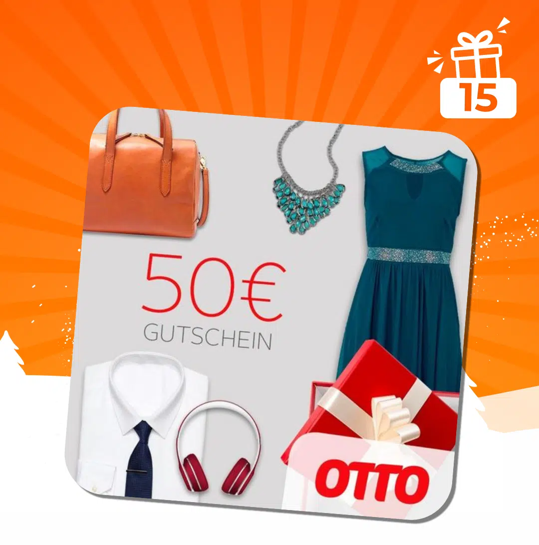 50€ OTTOGutschein im Kostenlos.deAdventskalender