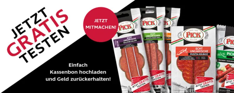 Pick Salami gratis testen