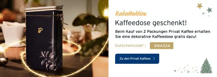 Gratis Tchibo Kaffeedose