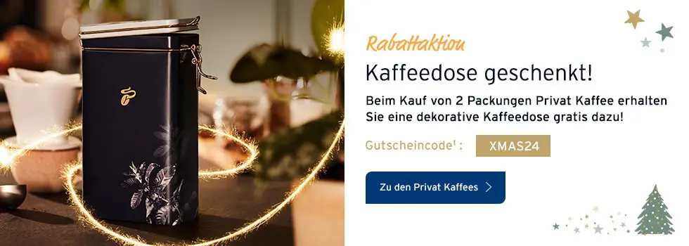 Gratis Tchibo Kaffeedose