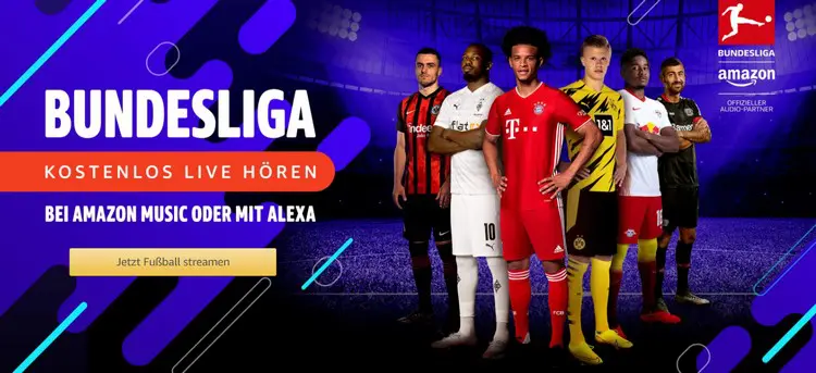 Amazon Bundesliga hören