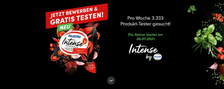 Philadelphia Intense gratis testen