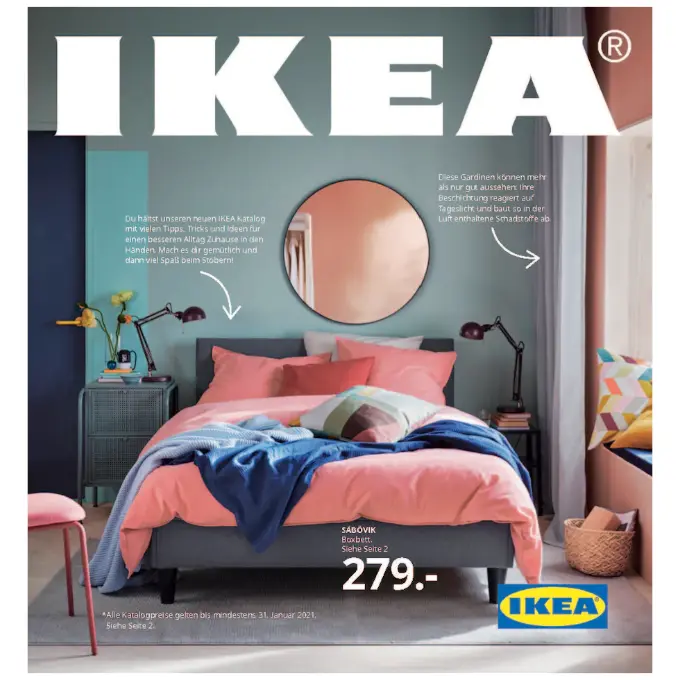 Neuen IKEAKatalog 2021 kostenlos nach Hause bestellen