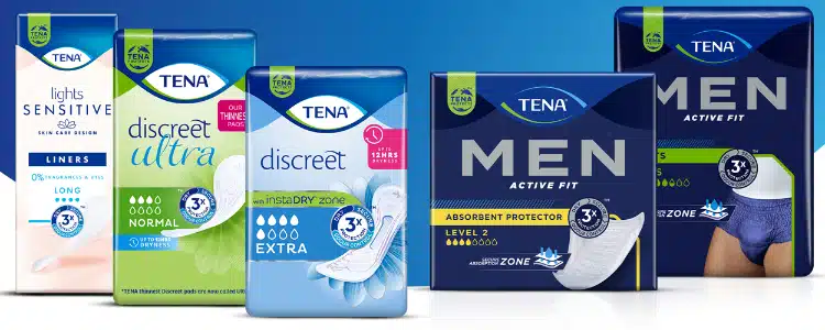 TENA discreet gratis testen