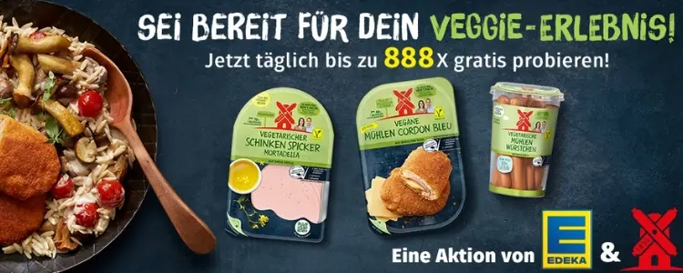 Rugenwalder Muhle Veggie Produkt Gratis Testen Nur Bei Edeka