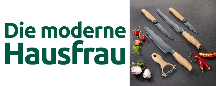 gratis Messer-Set die moderne Hausfrau