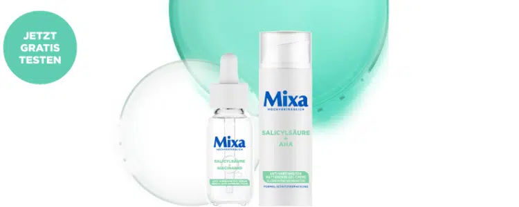 Mixa Gesichtspflegeprodukte gratis testen