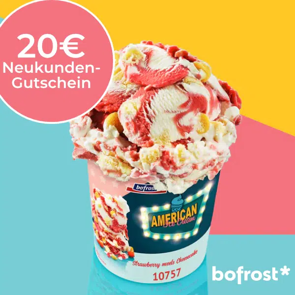 20€ bofrost*Gutschein: Als Neukunde 50% sparen - Kostenlos.de