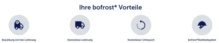 Vorteile von bofrost