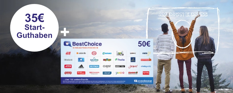 Amex Blue Kreditkarte Bonus-Deal