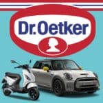 MINI Cooper SE oder Piaggio 1+ Elektroroller bei Dr. Oetker gewinnen