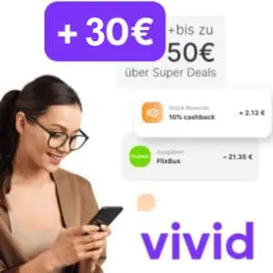 30€ bei Vivid bekommen