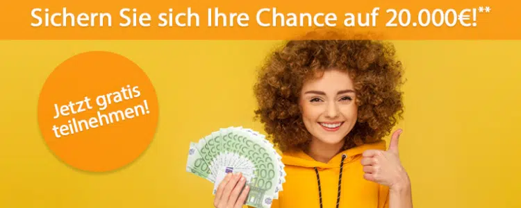 20.000€ bei BurdaDirect gewinnen