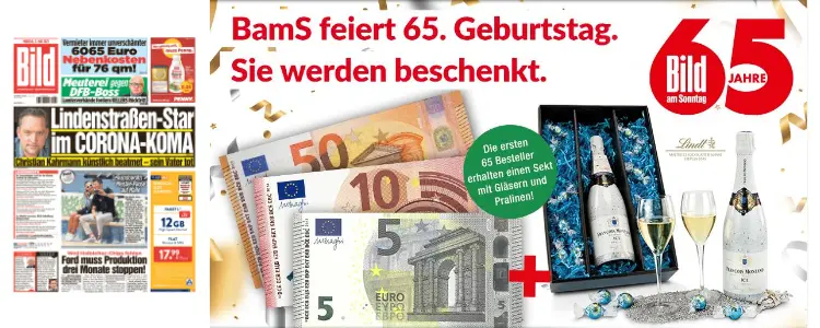 Bild Am Sonntag + 65€