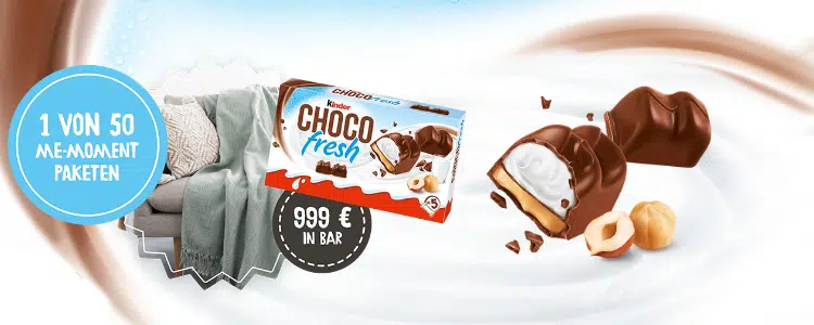 Me Moment-Gewinnspiel von chocofresh