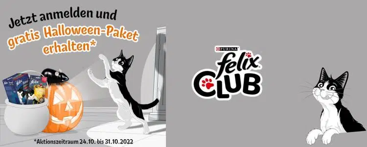 Felix Club-Mitglied werden & Halloween-Paket erhalten