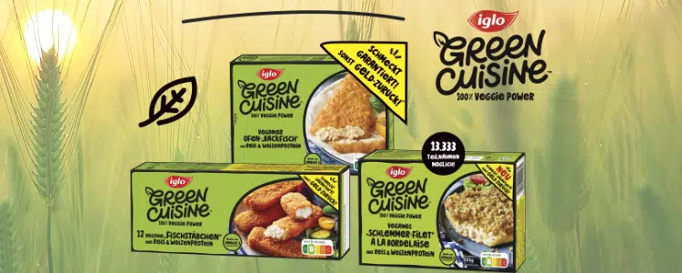 Iglo Green Cuisine gratis testen