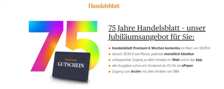 Handelsblatt Gratis