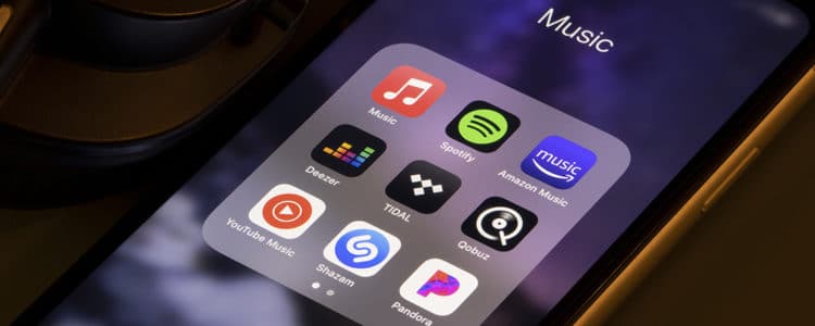 Musikstreaming Apps iPhone