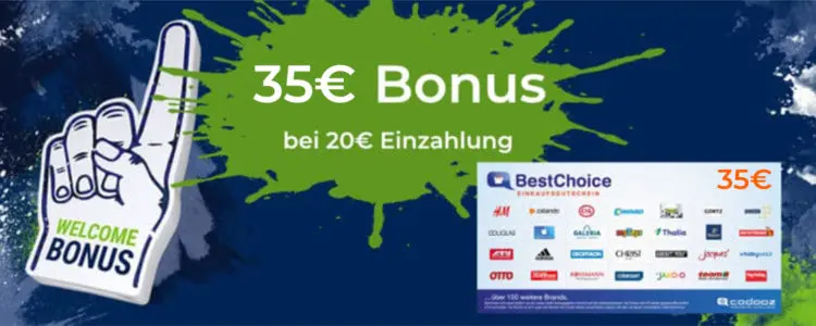 35€ Gutschein bei bet-at-home