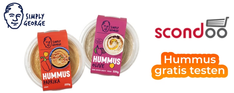 Simply George Hummus gratis testen