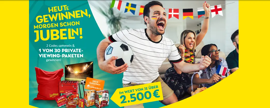 Crunchips Gewinnspiel, TV und Snacks gewinnen