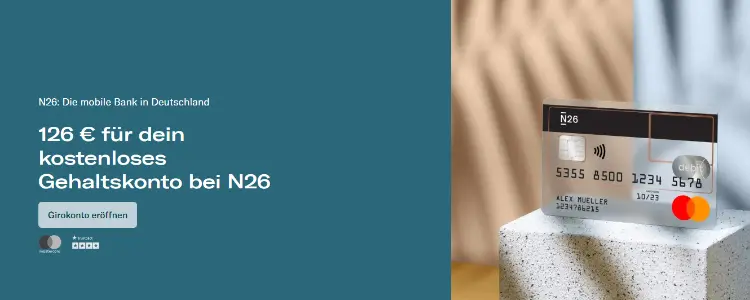 126 Pramie Fur Kostenloses Gehaltskonto Bei N26