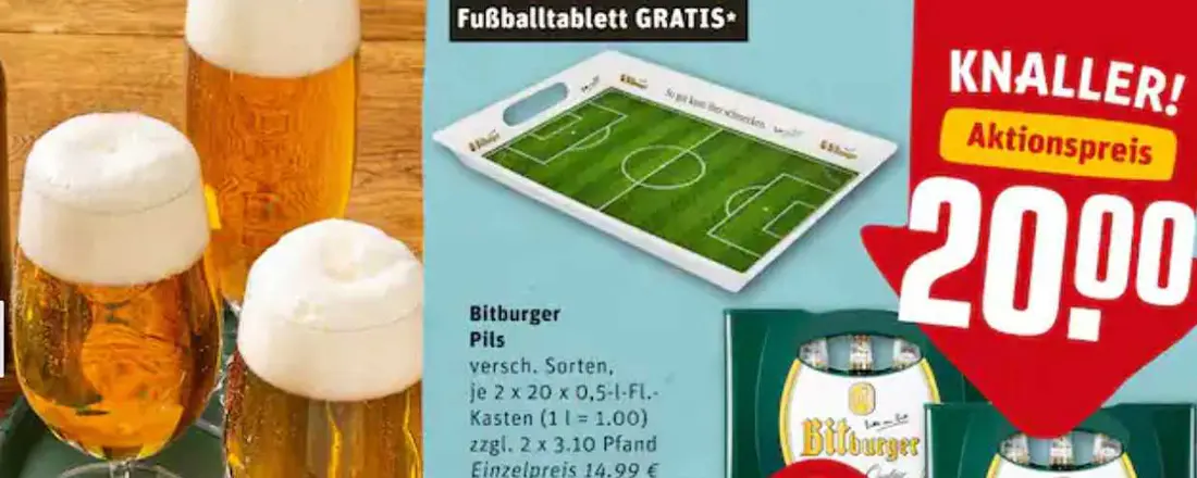 Fußballtablet gratis Rewe