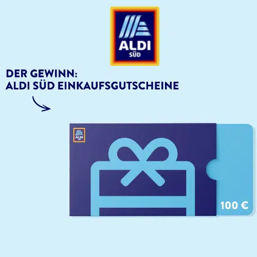 Aldi SüdGewinnspiel 100€ AldiGutschein gewinnen