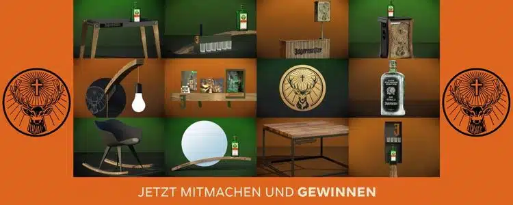 Jägermeister Gewinnspiel: exklusive Designerstücke gewinnen