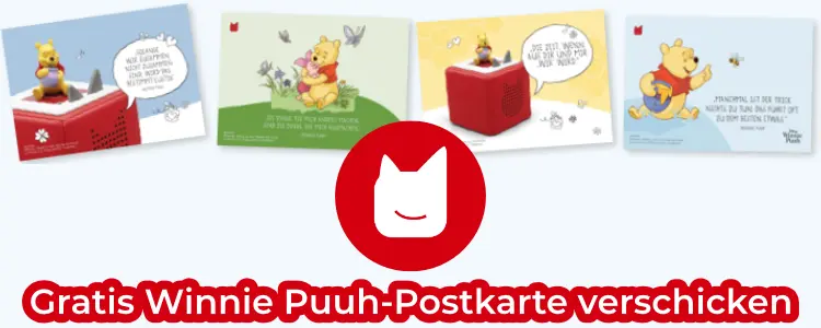 Winnie Puuh-Postkarte verschicken