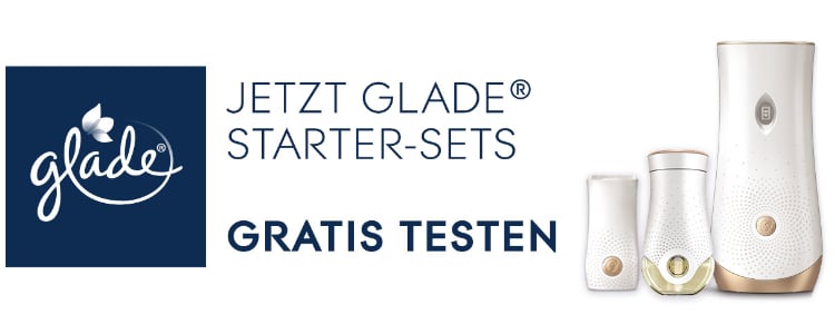 glade Starter-Set gratis testen