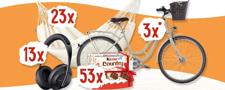 kinder Country Gewinnspiel