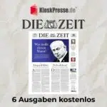 DIE ZEIT kostenlos