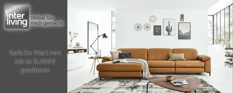 Interliving Gewinnspiel Sofa