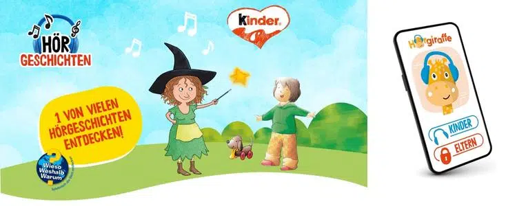 Kinder Schokolade Hörgeschichte gratis