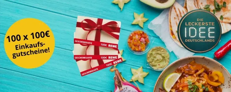 REWE Einkaufsgutschein gewinnen