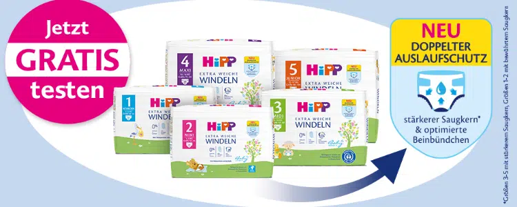 HiPP Windeln gratis testen