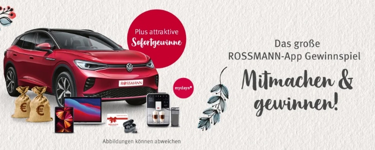 Rossmann Bon Chance VW ID.4 gewinnen