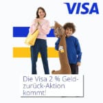 Geld-zurück-Aktion von Visa kommt zurück