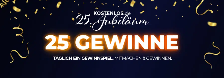 Kostenlos.de-Jubiläum