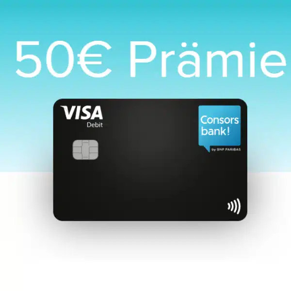 100€ Bonus für kostenloses Girokonto bei der Consorsbank